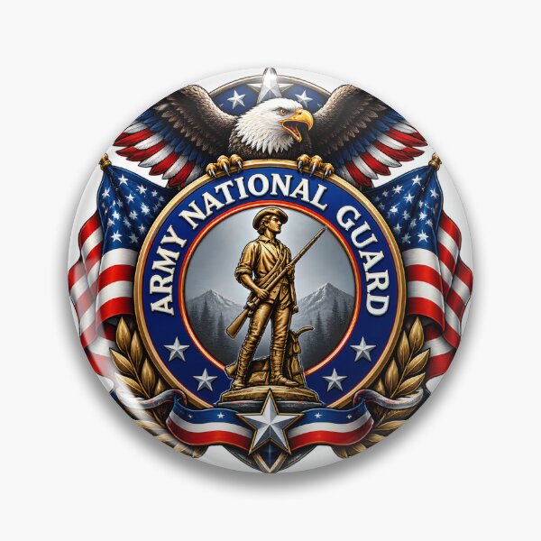Item preview, National Guard Patriot Emblem | Limited Edition designed and sold by Jack Millikin.