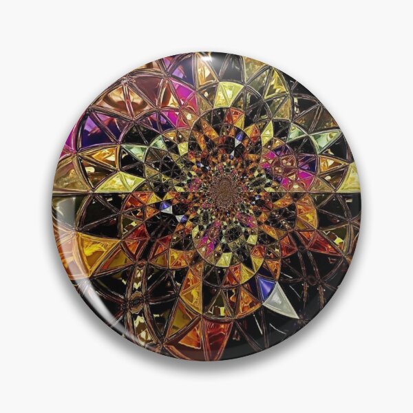Item preview, Fractal mandala designed and sold by KingsArtworx 2.