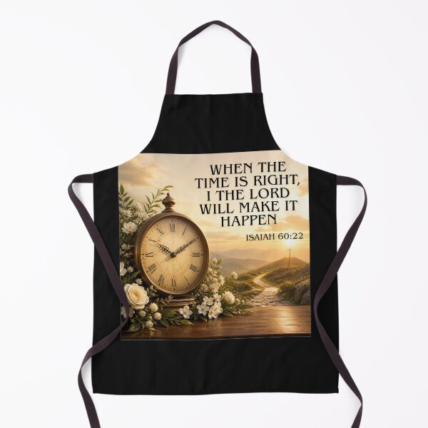Item preview, Divine Timing & Trust in God | Isaiah 60:22 Inspirational Christian Design designed and sold by LuisaRoots77.