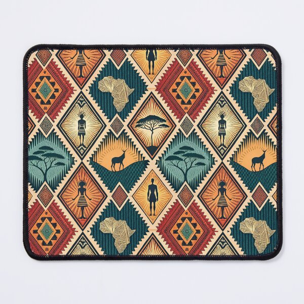 Item preview, Ethnic African Tribal Geometric Pattern designed and sold by Szpaku desart .