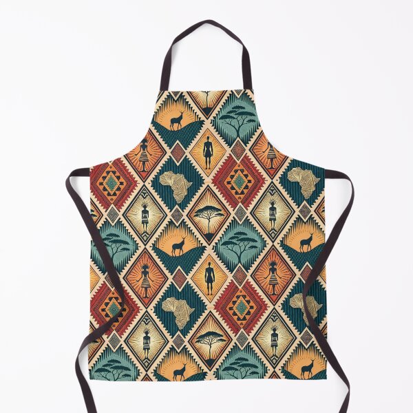 Item preview, Ethnic African Tribal Geometric Pattern designed and sold by Szpaku desart .