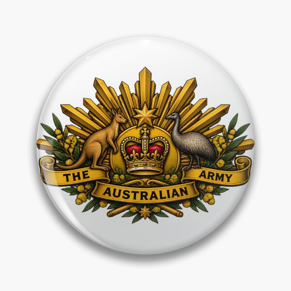 Item preview, Australian Army Emblem - Military Pride | ⭐⭐⭐⭐⭐ designed and sold by Jack Millikin.