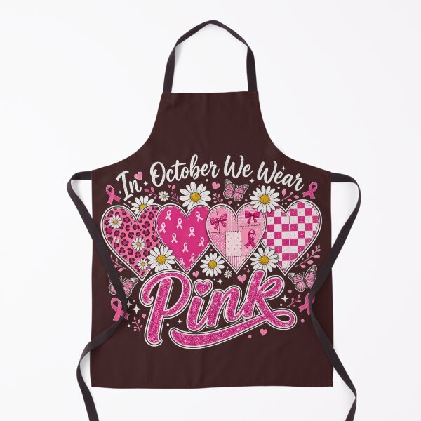 Item preview, In October We Wear Pink Breast Cancer Awareness Leopard Hearts designed and sold by DYAFLK.