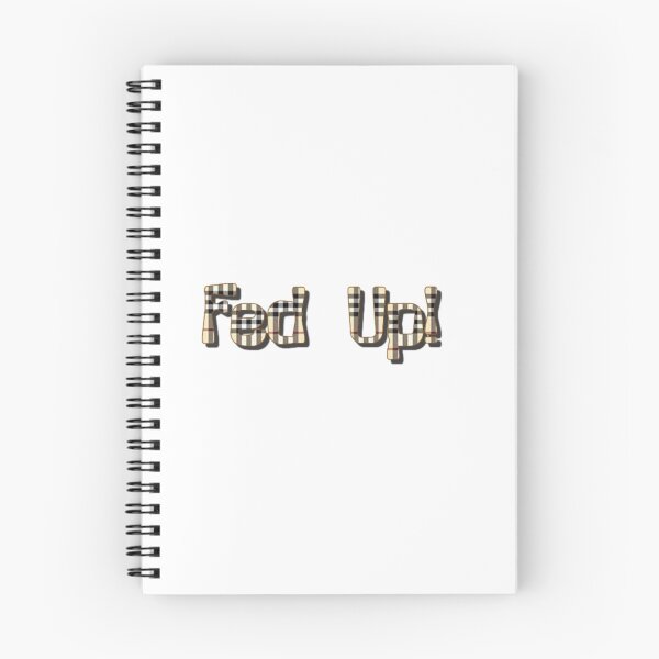 Item preview, Fed up! (again) plaid designed and sold by DianeBP.
