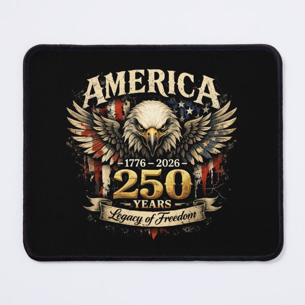 Item preview, America 250 Years 1776-2026 Patriotic Eagle 250th Anniversary designed and sold by ParfaitPrints.