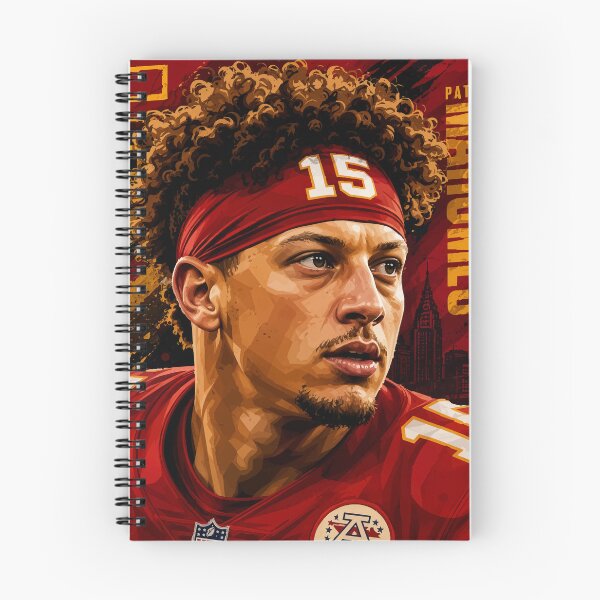 Item preview, Patrick Mahomes Kansas City Chiefs Football Art designed and sold by LEGENDS ICONART GALLERY.