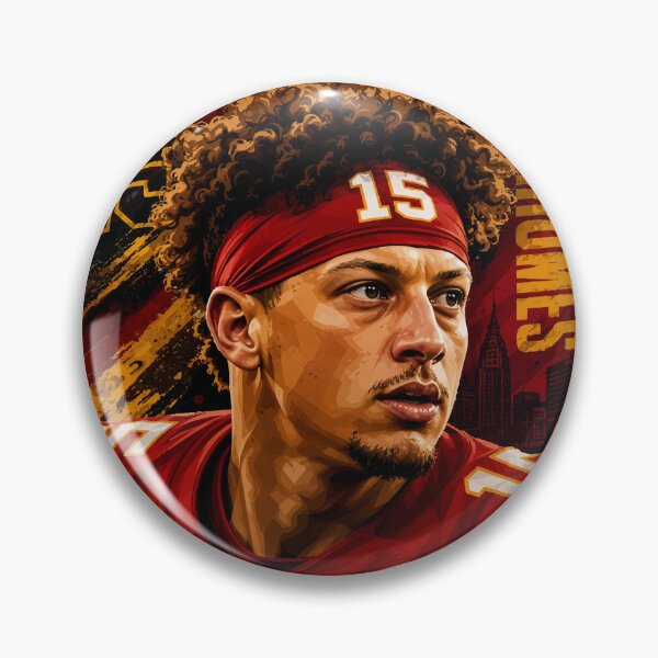Item preview, Patrick Mahomes Kansas City Chiefs Football Art designed and sold by LEGENDS ICONART GALLERY.