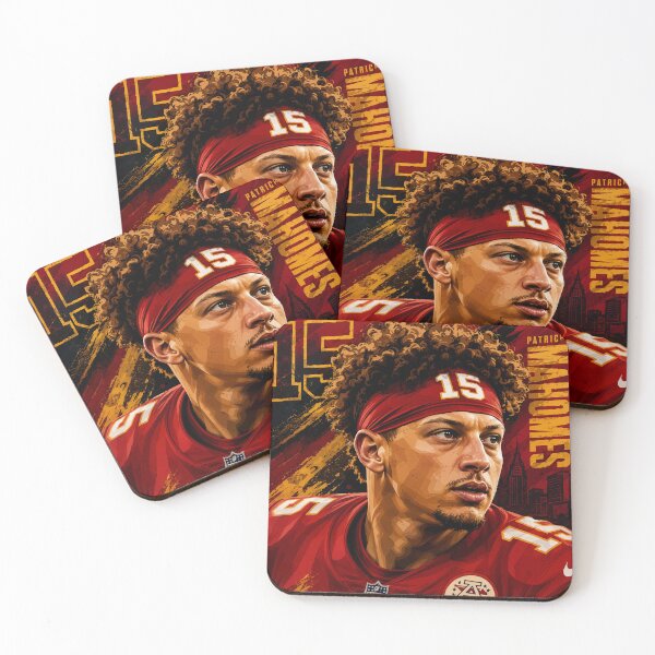 Item preview, Patrick Mahomes Kansas City Chiefs Football Art designed and sold by LEGENDS ICONART GALLERY.