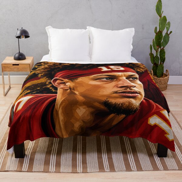 Item preview, Patrick Mahomes Kansas City Chiefs Football Art designed and sold by LEGENDS ICONART GALLERY.