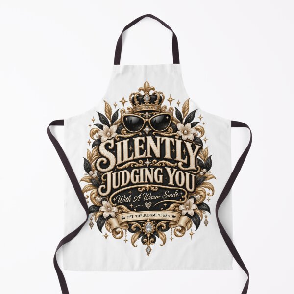 Item preview, Silently Judging You Sarcastic Design designed and sold by InkroarCo.