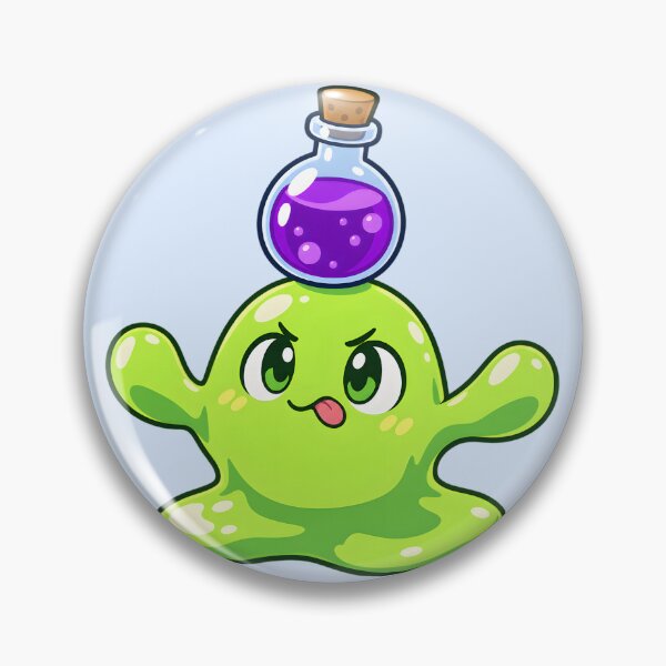 Item preview, Potion Slime – Cute Little Alchemy Blob designed and sold by ChromaRune.