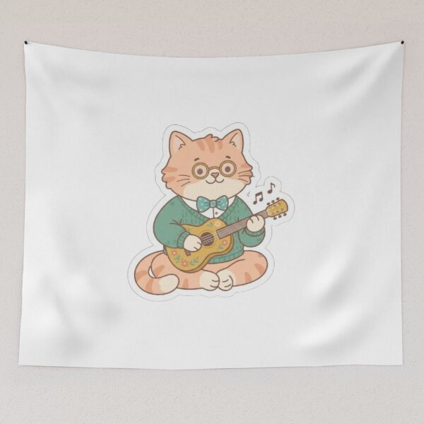 Item preview, Cute Painter Cat - Cat Careers Feline Professions designed and sold by PrintforDesign.