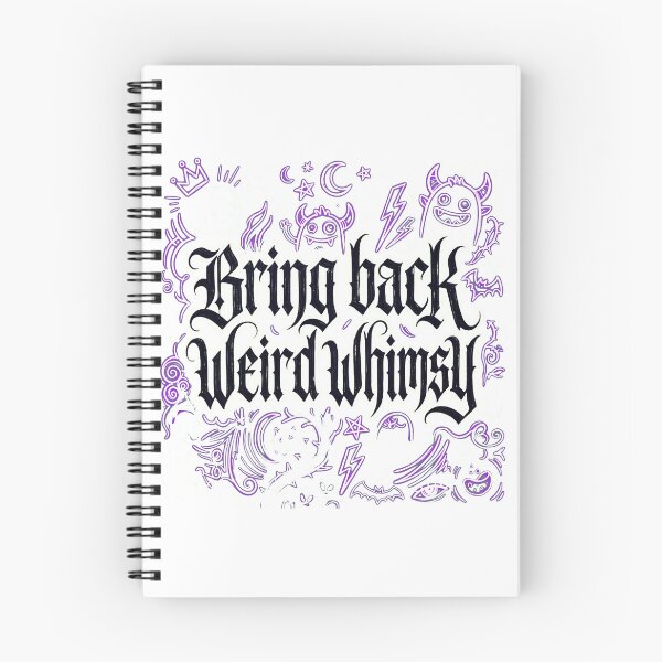 Item preview, Bring Back Weird Whimsy Gothic Doodle designed and sold by Bad-Decisions-Designs.