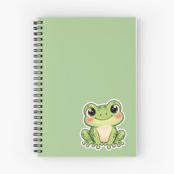Item preview, Cute Green Frog – Happy Kawaii Froggy designed and sold by VOLLOS.