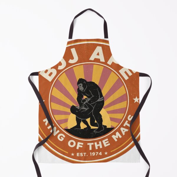 Item preview, Vintage BJJ Ape King Of The Mats Retro Grappling designed and sold by Martial-Art-23.