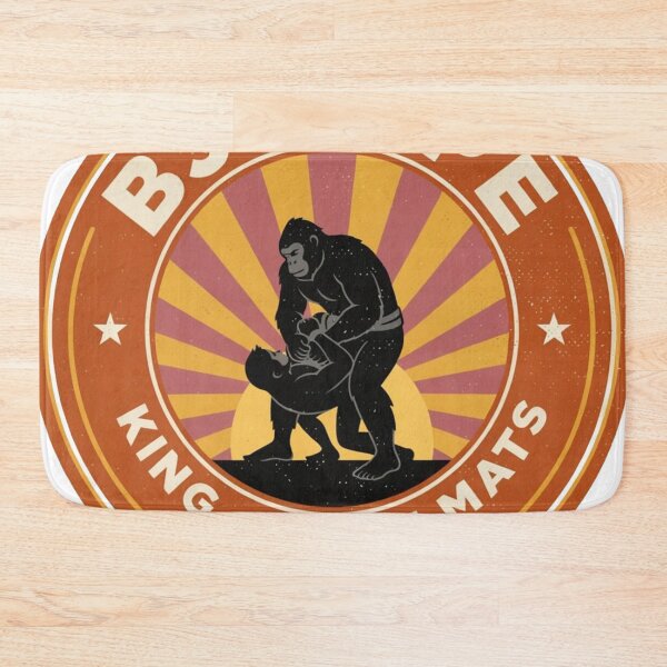 Item preview, Vintage BJJ Ape King Of The Mats Retro Grappling designed and sold by Martial-Art-23.