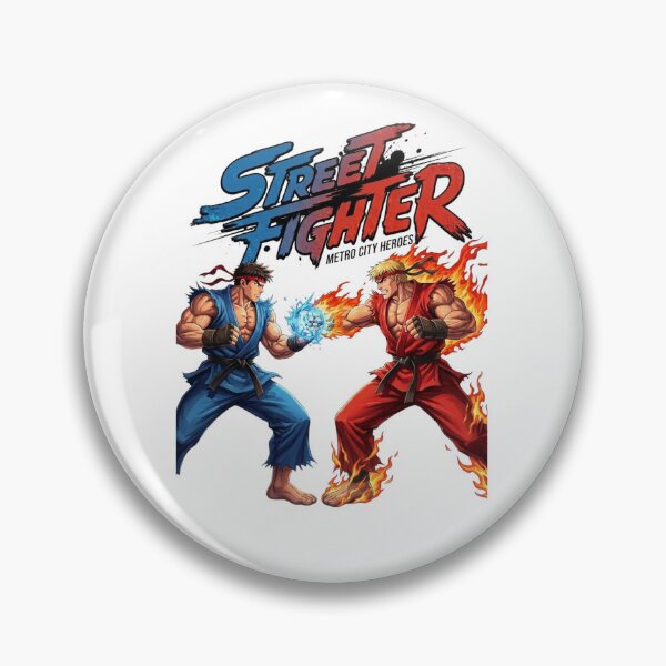 Item preview, Street Fighter Metro City Heroes Battle designed and sold by FreakToons.