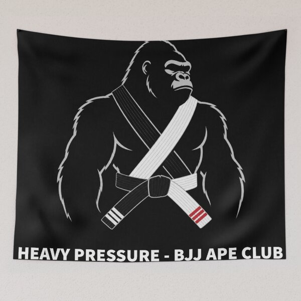 Item preview, Heavy Pressure BJJ Ape Club Grappling Art designed and sold by Martial-Art-23.