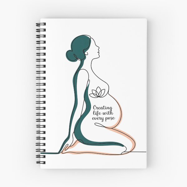 Item preview, Creating Life With Every Pose Prenatal Art designed and sold by 108stillness.