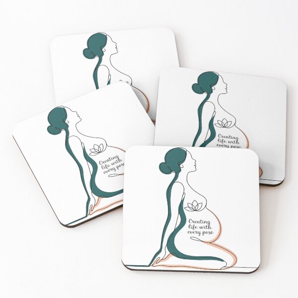 Item preview, Creating Life With Every Pose Prenatal Art designed and sold by 108stillness.