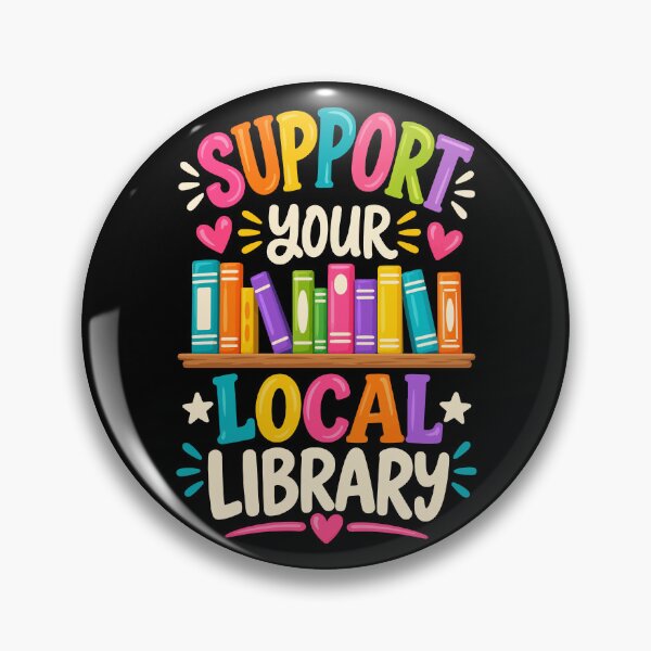 Item preview, Support Your Local Library Books Lover designed and sold by YalenArt.