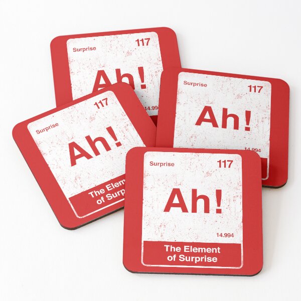 Item preview, Ah The Element of Surprise Project Hail Mary Periodic table designed and sold by therocketman.