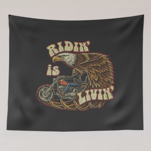 Item preview, Ridin' is Livin' 1988  designed and sold by AstroZombie6669.
