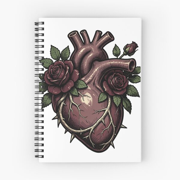Item preview, Rooted in the Heart – Dark Botanical Anatomy designed and sold by mrshadow113.