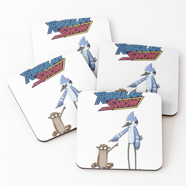 Item preview, Regular Show Anime Style Mordecai and Rigby designed and sold by FreakToons.