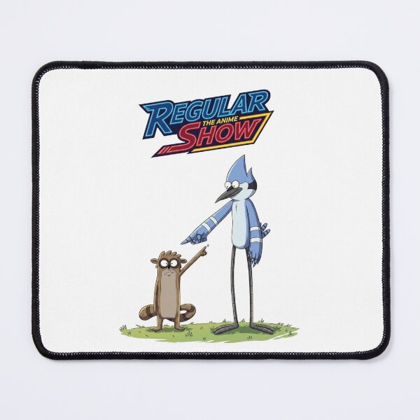 Item preview, Regular Show Anime Style Mordecai and Rigby designed and sold by FreakToons.