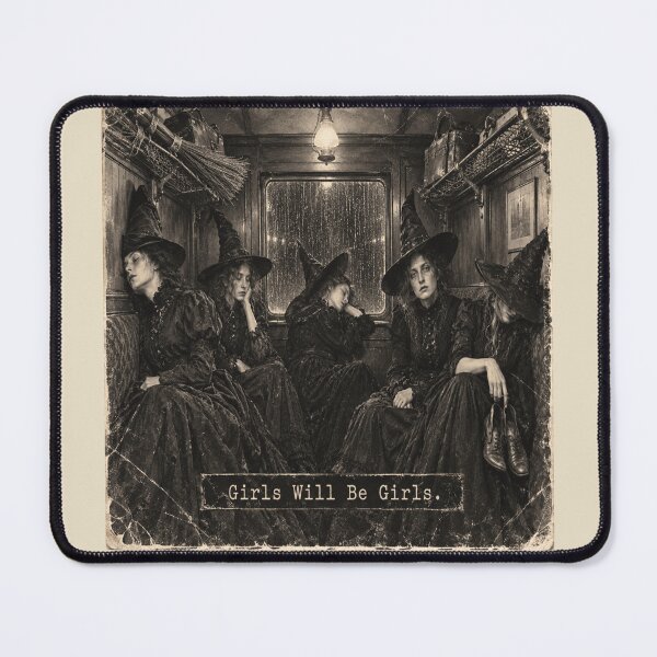 Item preview, Victorian Witch Girls Trip for Gothic Friends designed and sold by POD DYNASTY | Original Print On Demand T-Shirt Graphics.