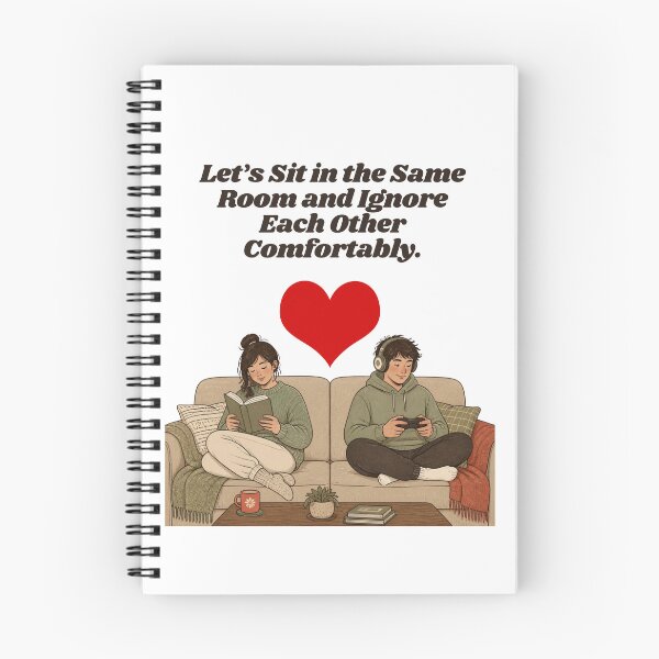 Item preview, Let's Sit In The Same Room And Ignore Each Other Comfortably - Funny Introvert Parallel Play Design designed and sold by Neurospicy Trolls.