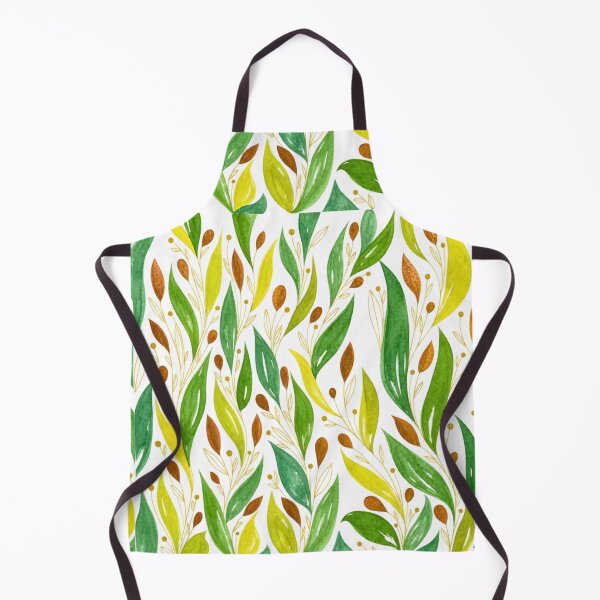Item preview, Emerald and Gold Botanical Night Garden designed and sold by ArithraStudio.