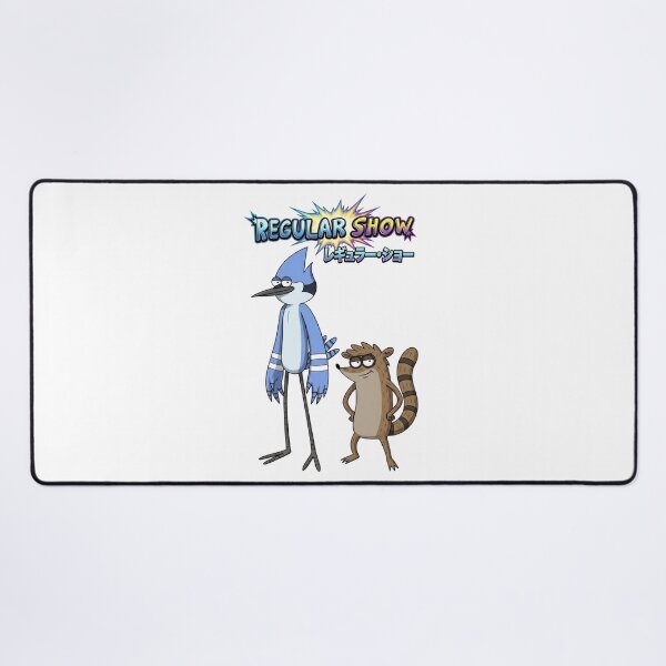 Item preview, Regular Show Mordecai and Rigby Japanese Anime Style designed and sold by FreakToons.