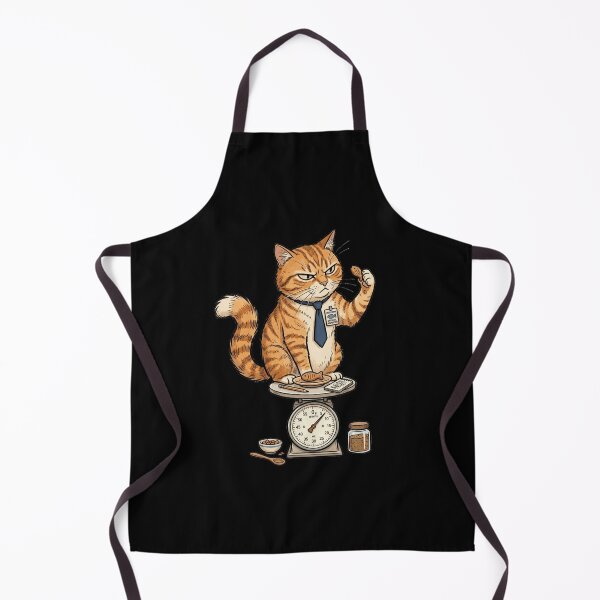 Item preview, Funny Official Treat Inspector Orange Cat Food Audit Graphic designed and sold by mood-draftsman.