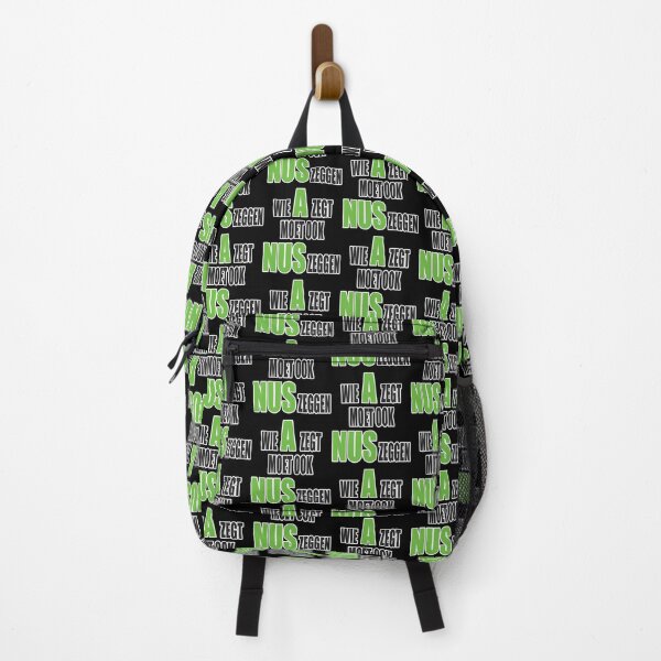 Item preview, Wie A Zegt Moet Ook Nus Zeggen - Groen Design designed and sold by DotsonJanna.