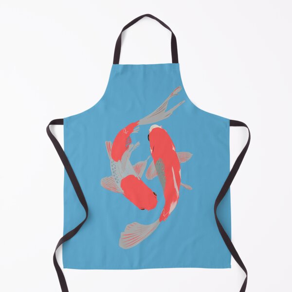 Item preview, Vibrant Red Yin Yang Koi Fish Japanese Art designed and sold by Rhapsodic1290.