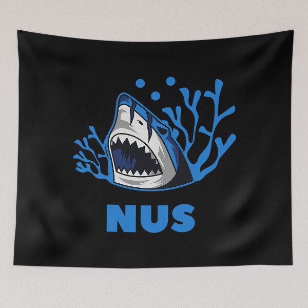 Item preview, Nus Shark Head Logo designed and sold by DotsonJanna.