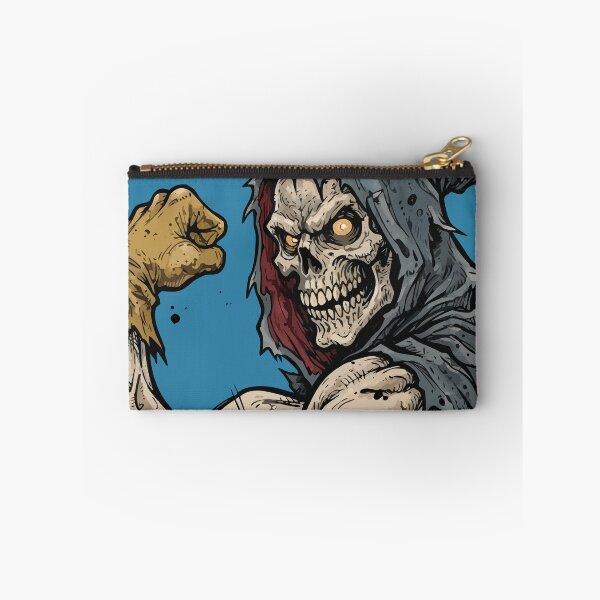 Item preview, Swole Grim Reaper Buff Skeleton Flexing Funny Gym Humor Art designed and sold by Cipher & Soul.
