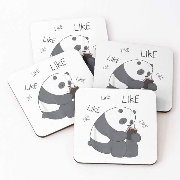 Item preview, We B4Re Be4Rs Panda Likes designed and sold by DotsonJanna.