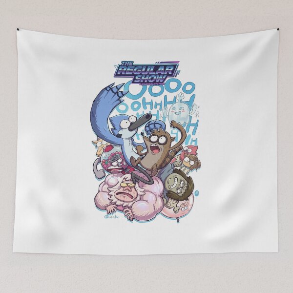 Item preview, The Regular Show Anime Adaptation Poster Art designed and sold by FreakToons.