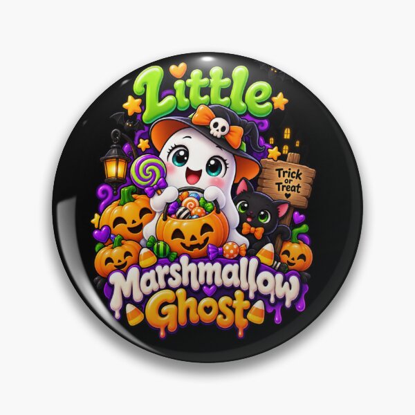 Item preview, Little Marshmallow Ghost Cute Halloween Family Matching Shirt designed and sold by StaticEmpire.