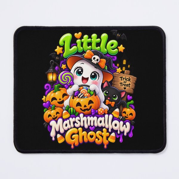 Item preview, Little Marshmallow Ghost Cute Halloween Family Matching Shirt designed and sold by StaticEmpire.