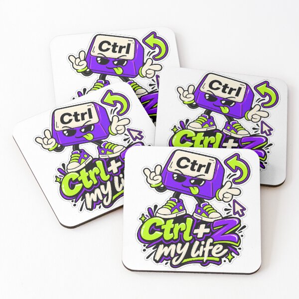 Item preview, Ctrl Z My Life Funny Keyboard Design designed and sold by ninetyninedesignsart.