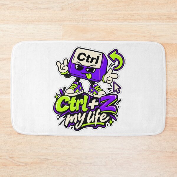 Item preview, Ctrl Z My Life Funny Keyboard Design designed and sold by ninetyninedesignsart.
