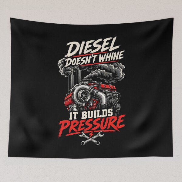 Item preview, Diesel Doesn't Whine It Builds Pressure – Turbo Diesel Mechanic  designed and sold by SidTastic .