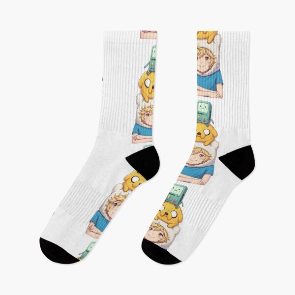 Item preview, Adventure Time Anime Finn Jake BMO Stack Art designed and sold by FreakToons.