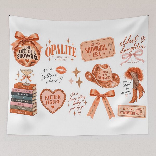 Item preview, Taylor Swif the Life of a Showgirl Sticker Pack Bundle designed and sold by taylorvinyls.