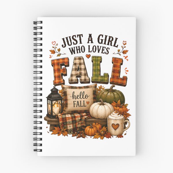 Item preview, Just a girl who loves fall designed and sold by BuxomBabe21.