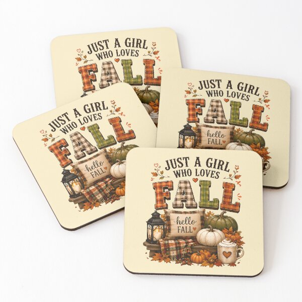 Item preview, Just a girl who loves fall designed and sold by BuxomBabe21.